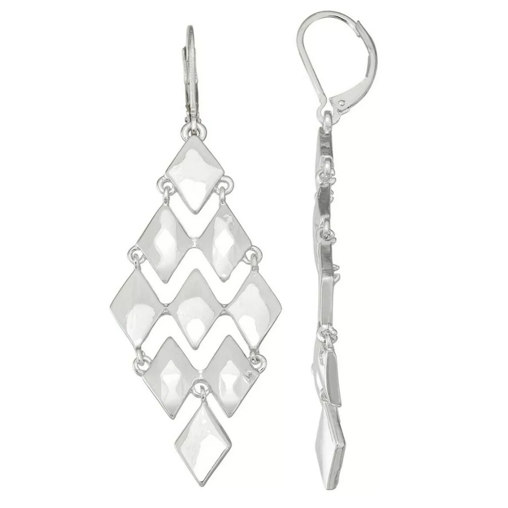 NEW Dana Buchman Flex Drop Earrings